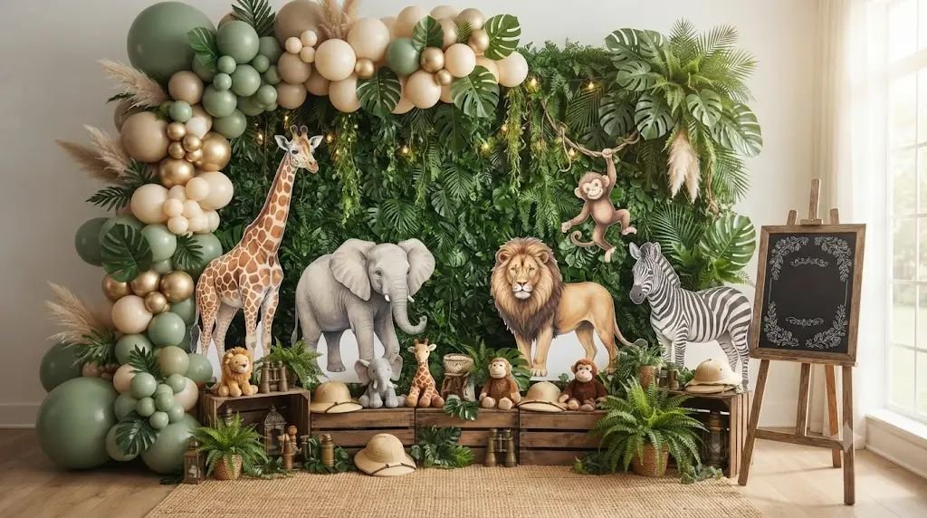 9 Sweet Zoo Themed Baby Shower Ideas Inspired by Cute Animal Cupcakes