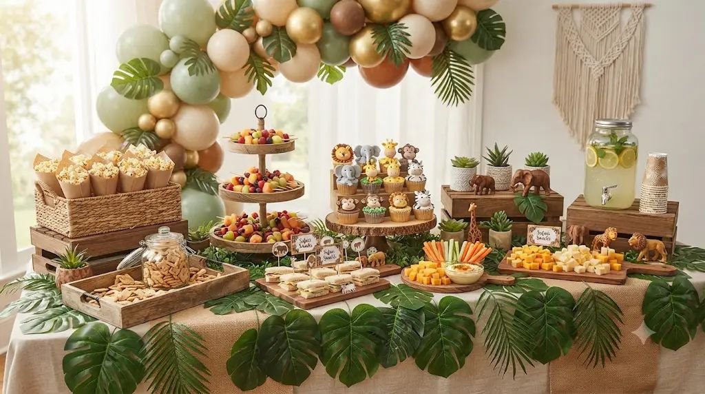 9 Sweet Zoo Themed Baby Shower Ideas Inspired by Cute Animal Cupcakes