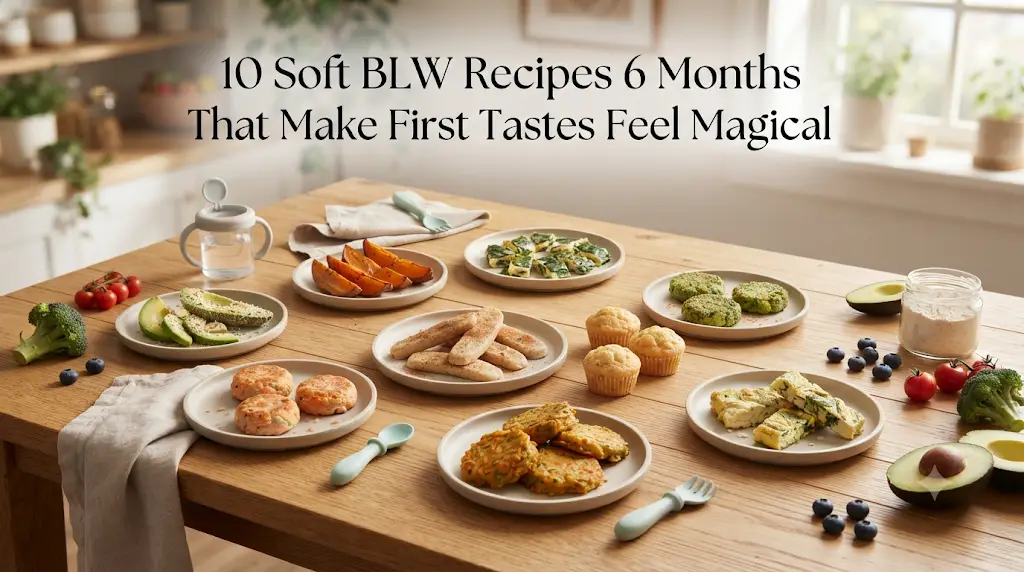 10 Soft BLW Recipes 6 Months That Make First Tastes Feel Magical