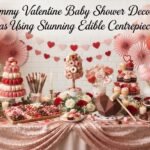 10 Yummy Valentine Baby Shower Decoration Ideas Using Stunning Edible Centrepieces