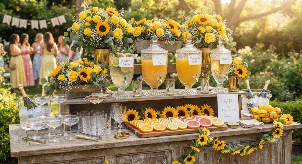 13 Sweet Sunshine Baby Shower Ideas Inspired by Bright Edible Sunflowers