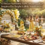 13 Sweet Sunshine Baby Shower Ideas Inspired by Bright Edible Sunflowers