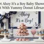 10 Sweet Ahoy It's a Boy Baby Shower Ideas Built With Yummy Donut Lifesavers
