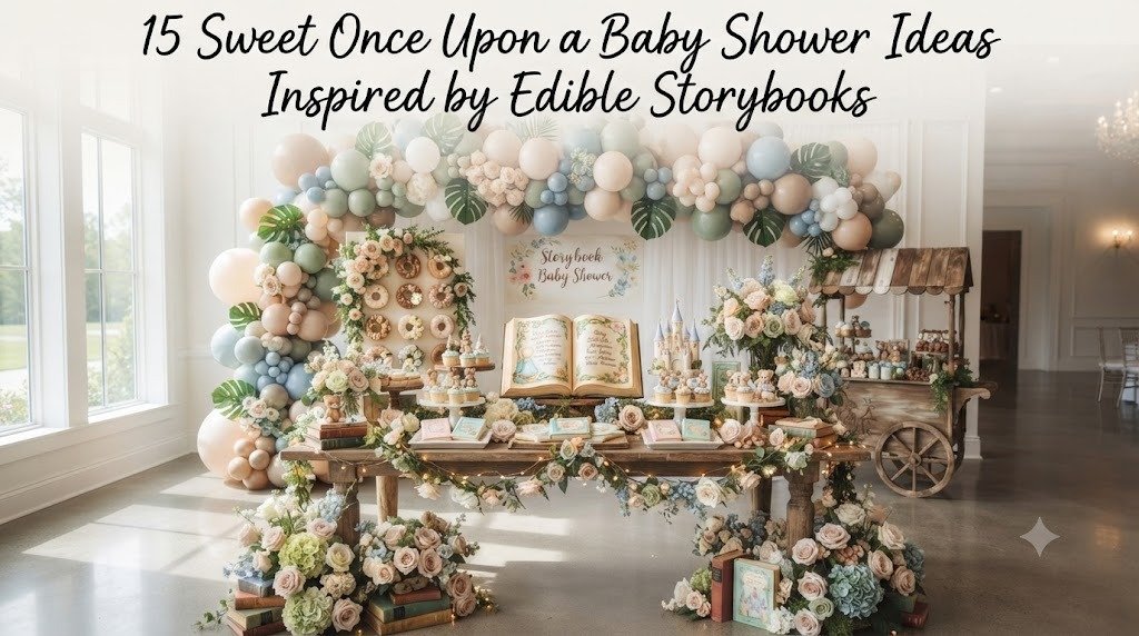 15 Sweet Once Upon a Baby Shower Ideas Inspired by Edible Storybooks