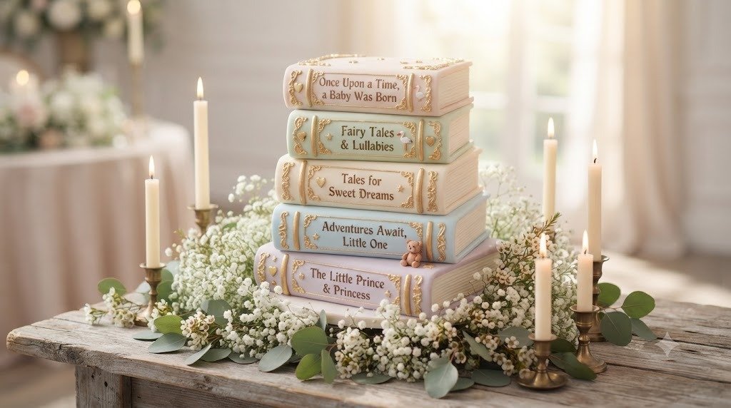 15 Sweet Once Upon a Baby Shower Ideas Inspired by Edible Storybooks