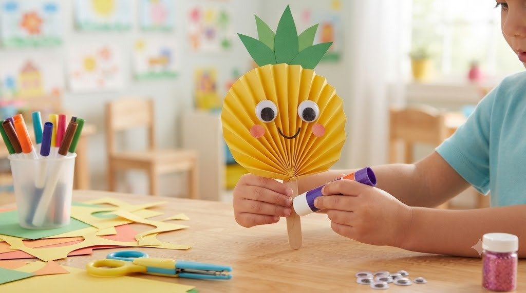 10 Fun Fan Crafts for Kids Made With Foldable Fruit Leather