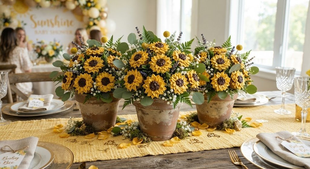 13 Sweet Sunshine Baby Shower Ideas Inspired by Bright Edible Sunflowers