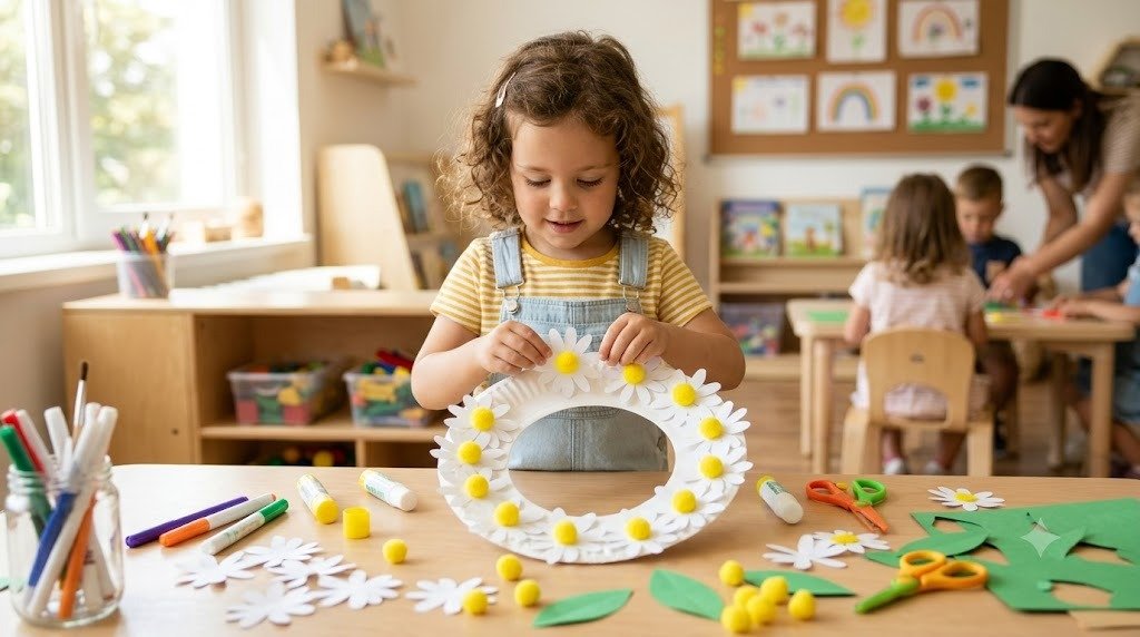 11 Sweet Grandma Mothers Day Crafts for Kids Inspired by Edible Flowers