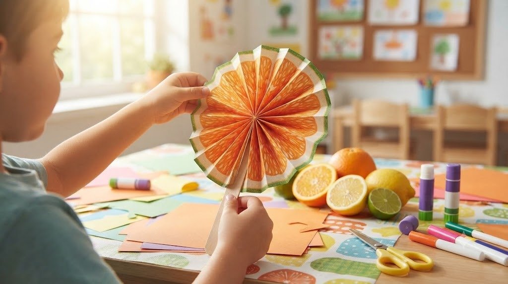 10 Fun Fan Crafts for Kids Made With Foldable Fruit Leather