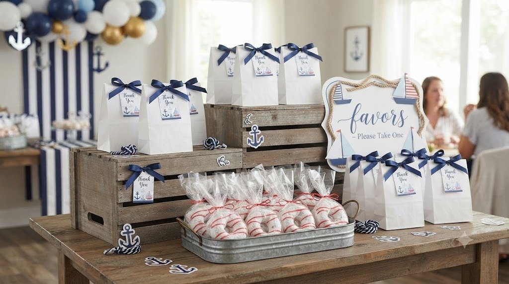 10 Sweet Ahoy It's a Boy Baby Shower Ideas Built With Yummy Donut Lifesavers