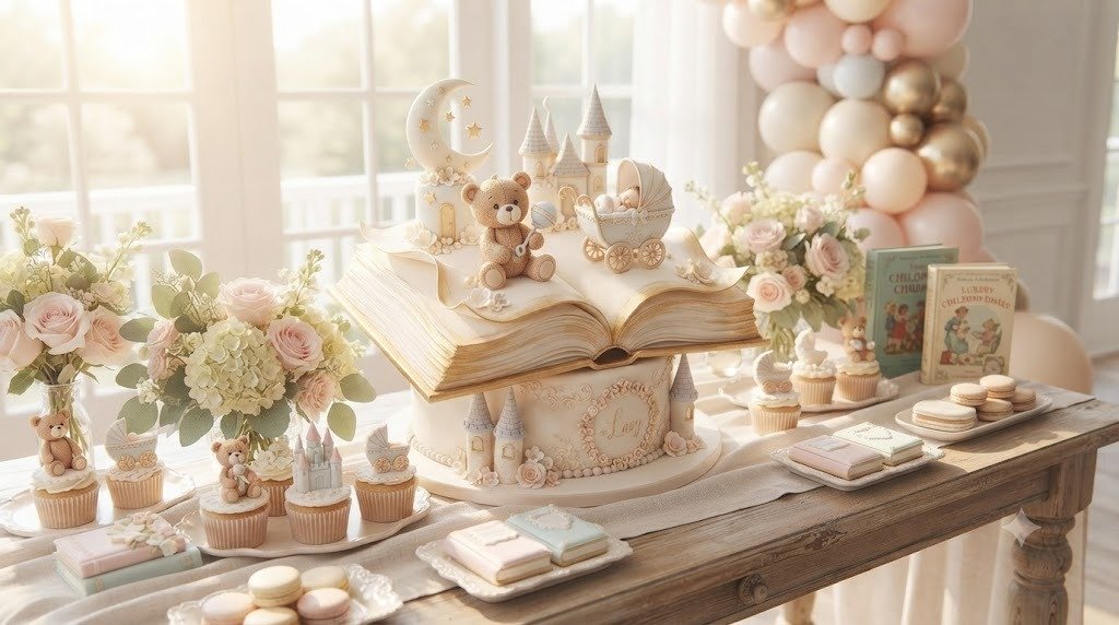 15 Sweet Once Upon a Baby Shower Ideas Inspired by Edible Storybooks
