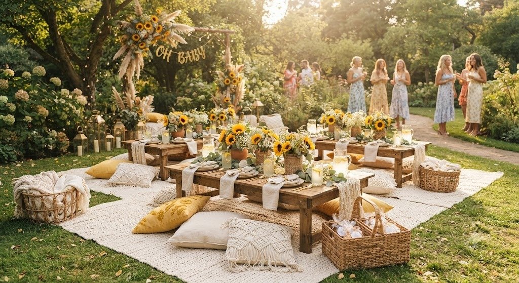 13 Sweet Sunshine Baby Shower Ideas Inspired by Bright Edible Sunflowers