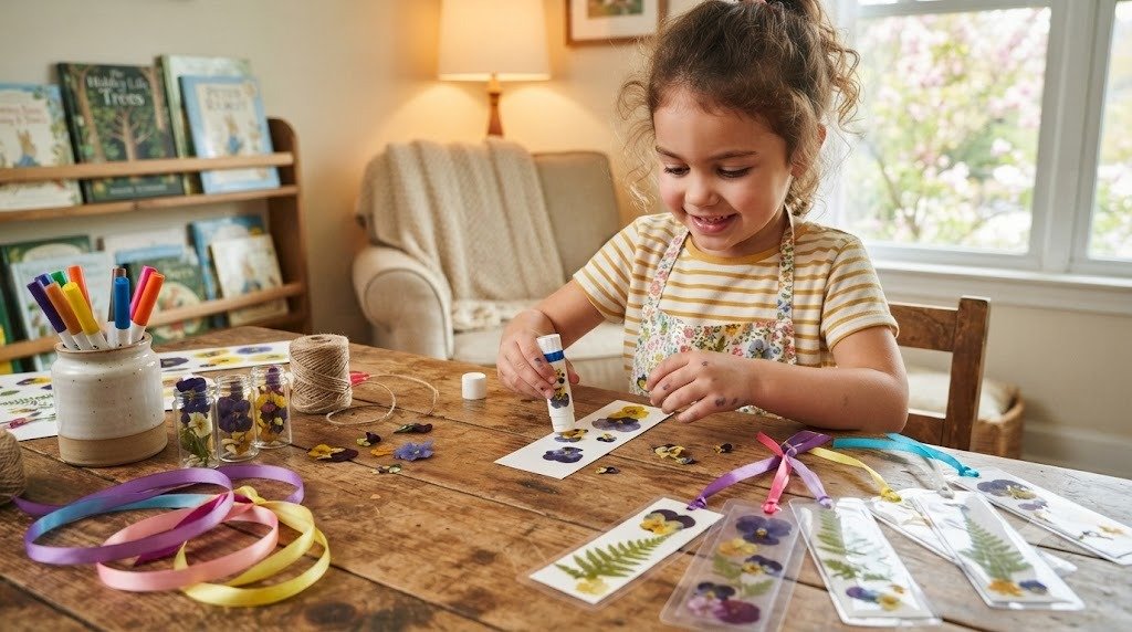 11 Sweet Grandma Mothers Day Crafts for Kids Inspired by Edible Flowers